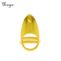 Thaya Minimalist Fingertip Decoration Geometric Nail Ring Set