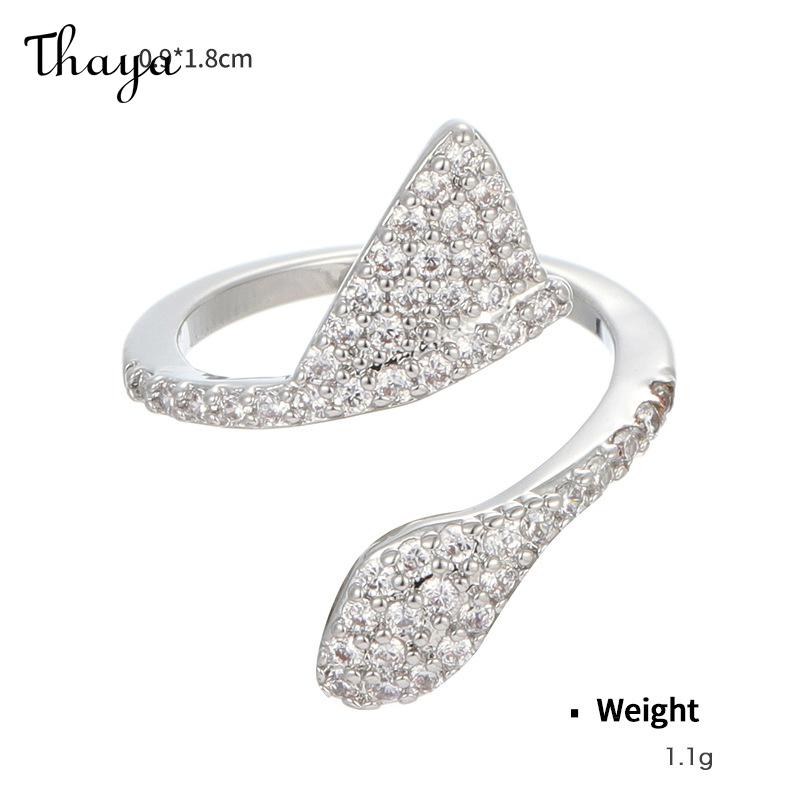 Thaya Plated Real Gold Distinctive Joint Nail Ring