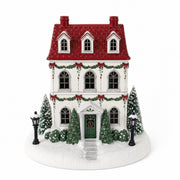 🏠 Christmas House Aroma Diffuser – Gentle Mist & Glowing Windows