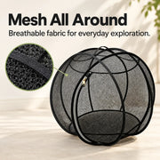 45 cm Panoramic Mesh Cat Enclosure