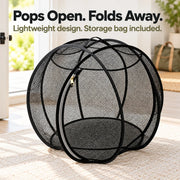 45 cm Panoramic Mesh Cat Enclosure