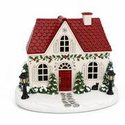 🏠 Christmas House Aroma Diffuser – Gentle Mist & Glowing Windows
