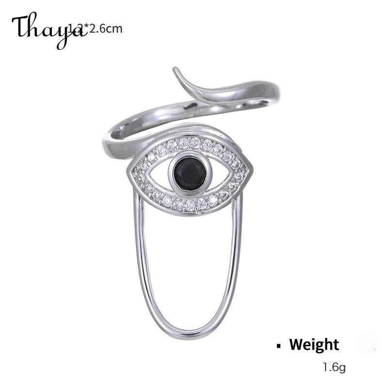 Thaya Fashionable Artistic Statement Nail Rings
