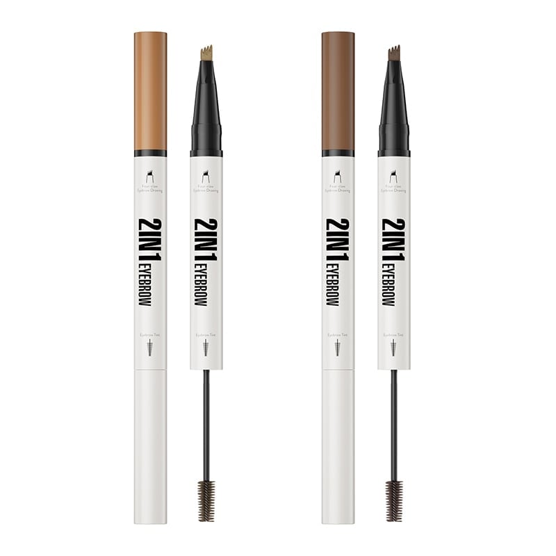 2-in-1 Waterproof Micro Brow Pen