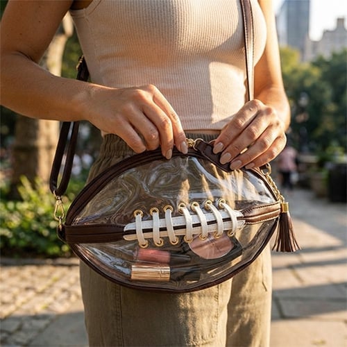Clear Football Bag