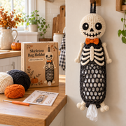 Crochet Animal Bag Holder DIY Kit – Cute & Functional Hanging Storage Craft Kit