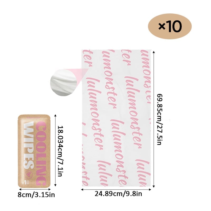 Cooling Wet Towelettes