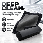 🚗 Synthetic Clay Towel – Deep Clean Car Paint & Remove Contaminants