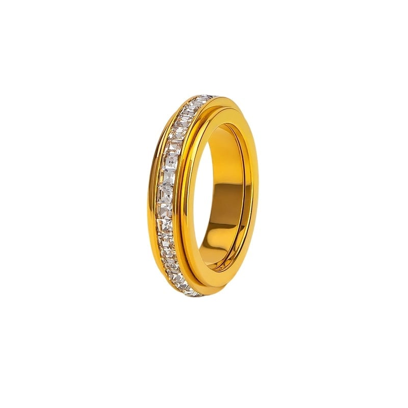 💕Elegant Decompression Spinner Ring