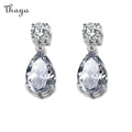 Thaya 3A Zircon Classic Water Drop Earrings