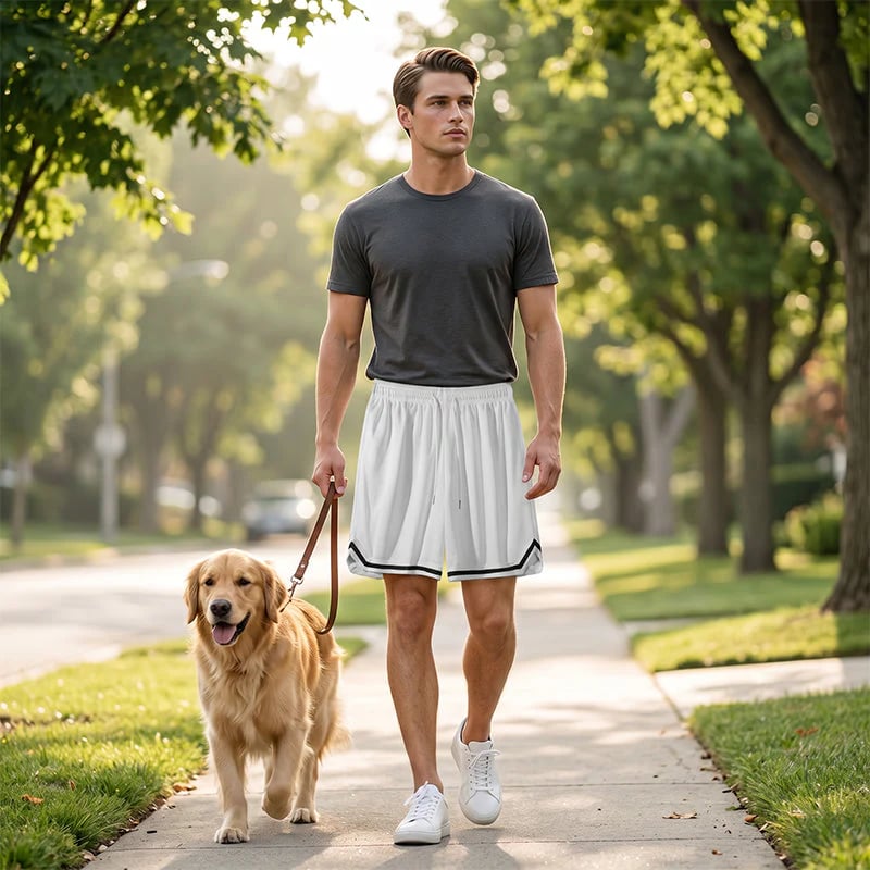 🎉 LIMITED TIME 49% OFF! 🏃 Men's Quick-Dry Athletic Drawstring Shorts – 41K+ Sold! Breathable & Lightweight 💨