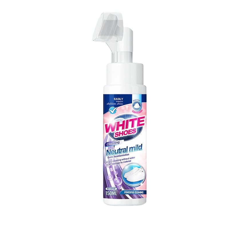 🤍Foam No-Rinse Cleaner — Instantly Brightens & Whitens Shoes