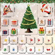 ⏳ Last Day 49% OFF – 🎄DIY Magnetic Christmas Fridge Decor | Reusable Tree & Holiday Magnets for Family Fun 🧲
