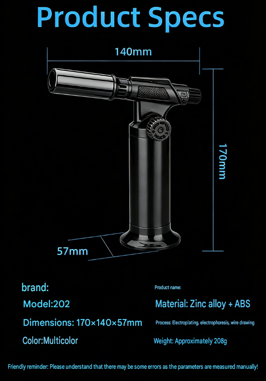 ✨Professional Butane Culinary Torch