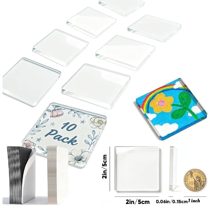 Acrylic DIY Fridge Magnets