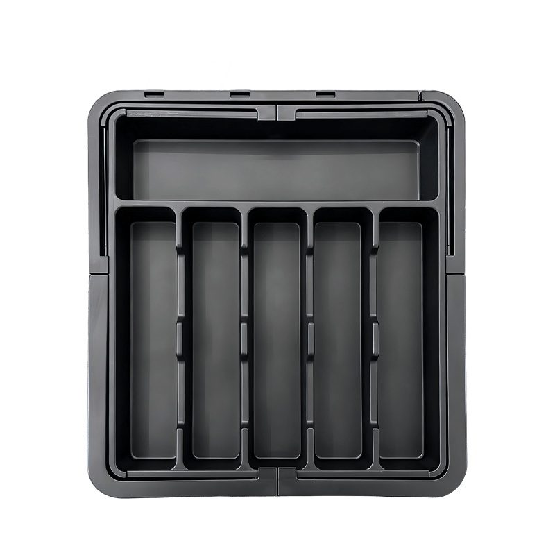 Expandable Adjustable Kitchen Utensil Organizer Tray