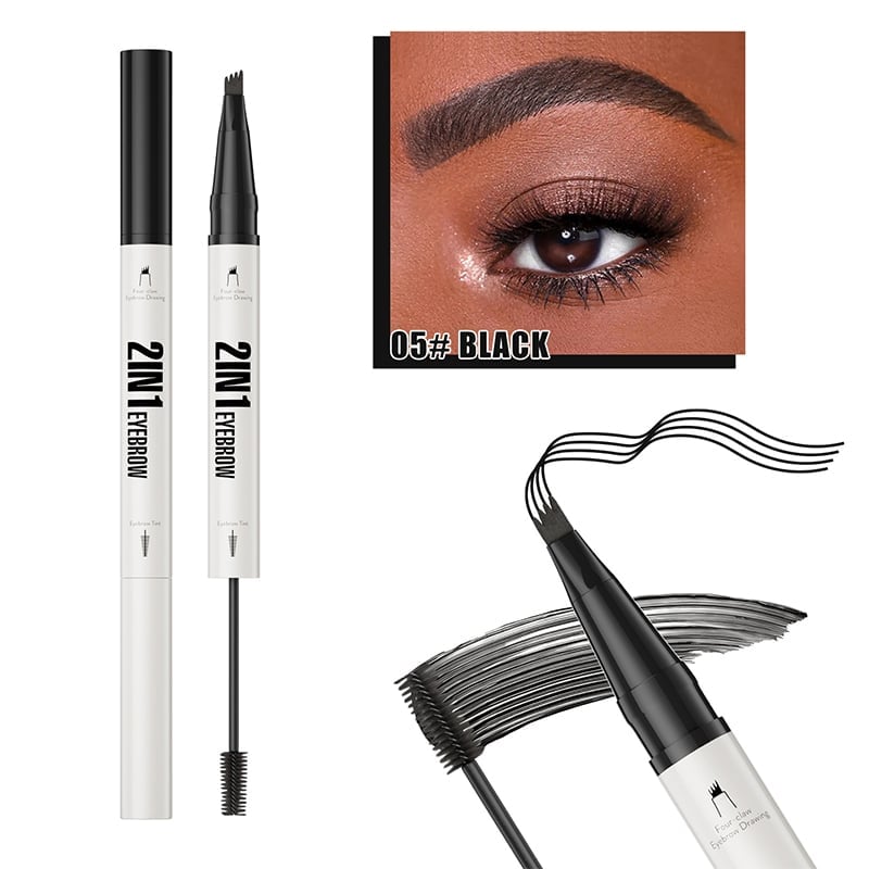 2-in-1 Waterproof Micro Brow Pen