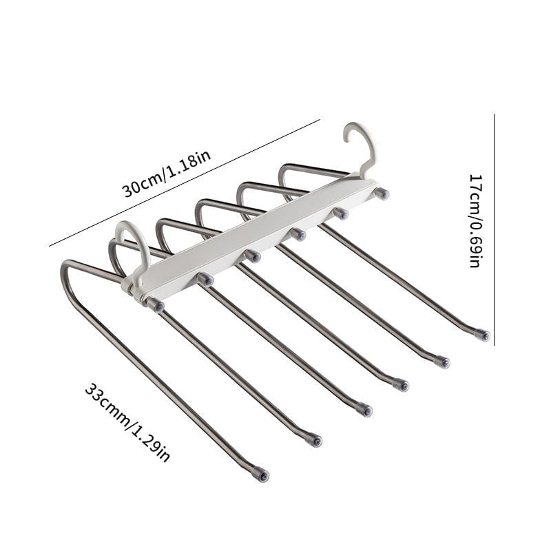 6-Layer Foldable Trouser Rack