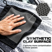 🚗 Synthetic Clay Towel – Deep Clean Car Paint & Remove Contaminants