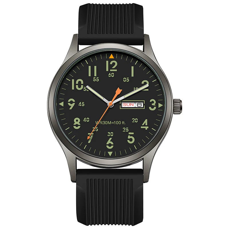 ⏳Time-Limited Special⏰Men's Quartz Watch with Luminous Display – Dual Glow, 30M Water Resistant, Date Window 🕶️