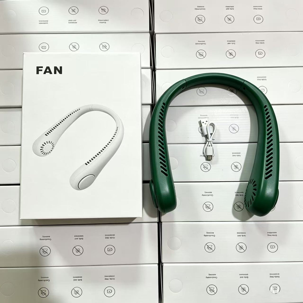 360° Portable Bladeless Neck Fan