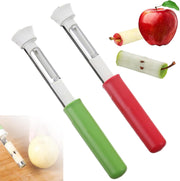2 in 1 Apple Corer and Peeler. Apple Core Removal Tool. Stainless Steel Fruit Corer🍎