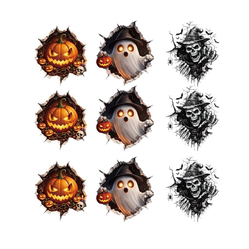 Halloween 3D Wall Stickers