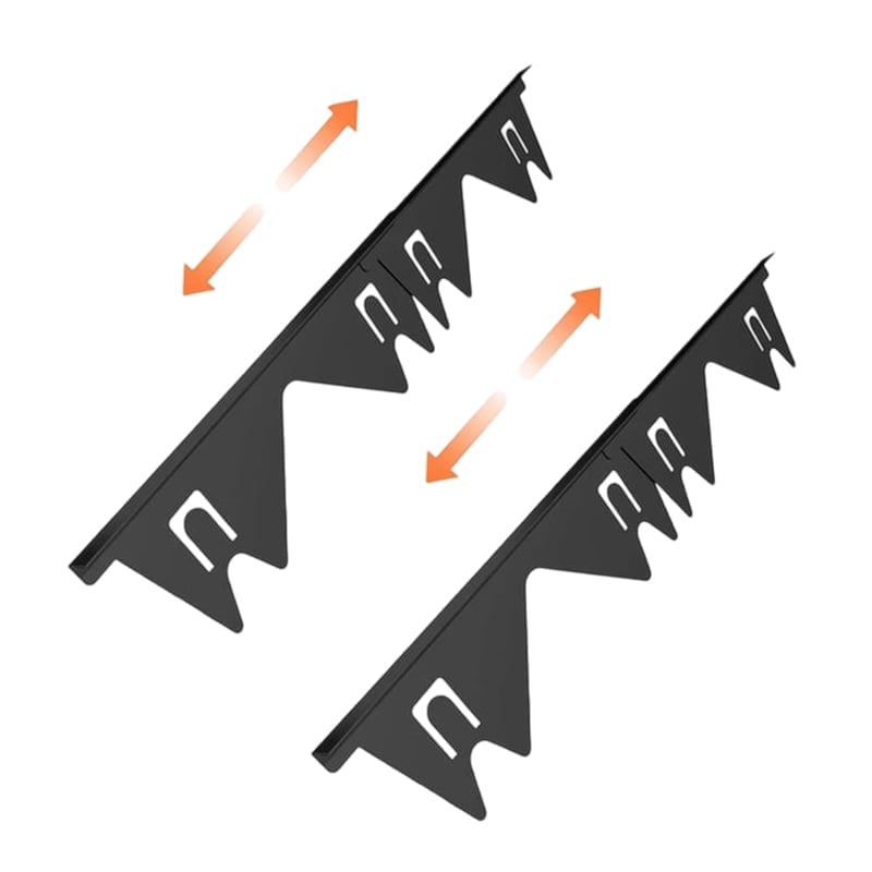 Retractable Stainless Steel Stove Gap Covers