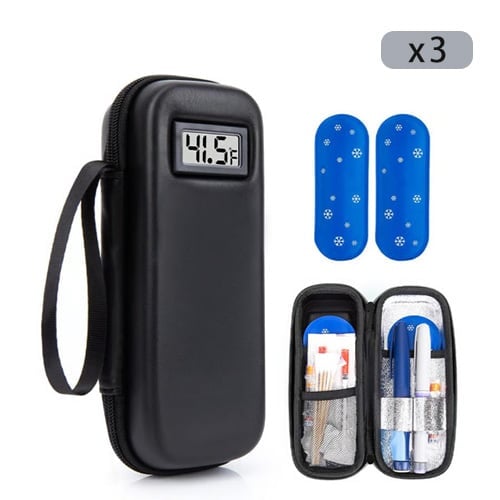Insulin Cooler Travel Case with Temperature Display
