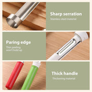 2 in 1 Apple Corer and Peeler. Apple Core Removal Tool. Stainless Steel Fruit Corer🍎