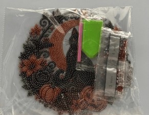 Halloween Diamond Painting Hanging Ornament Kit