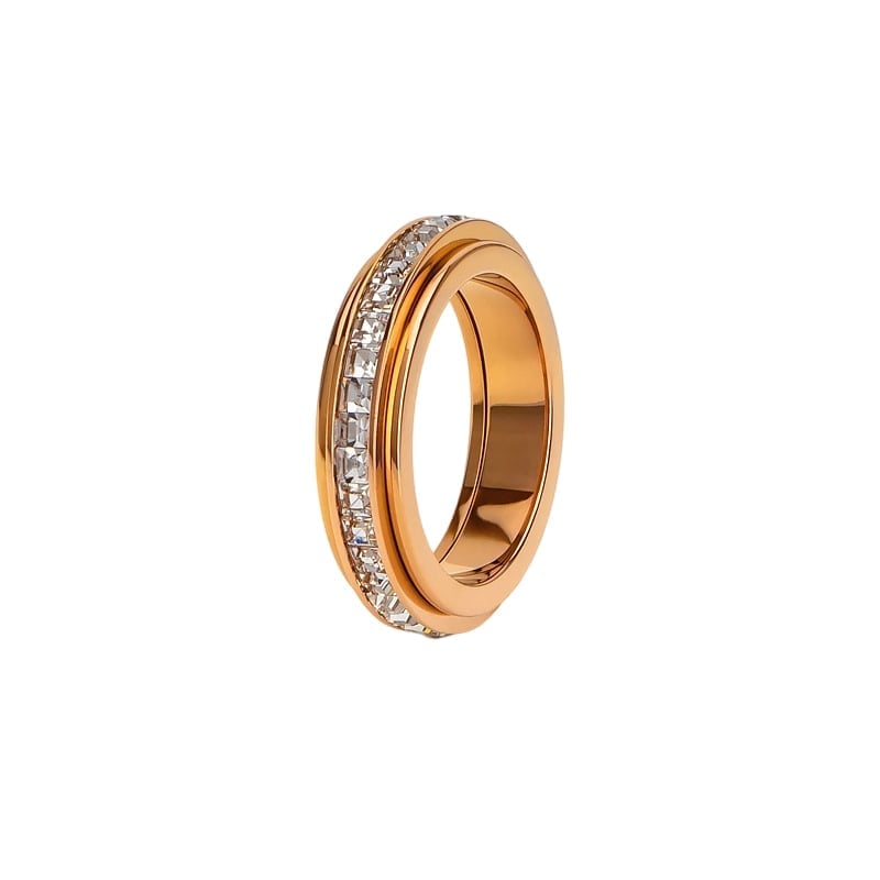 💕Elegant Decompression Spinner Ring
