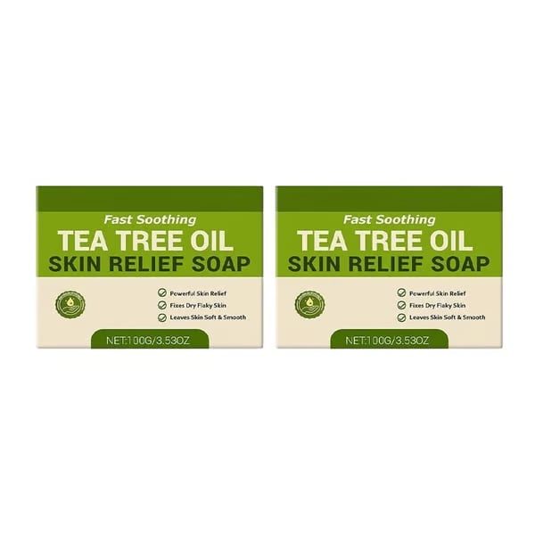 ✨Tea Tree Oil Soothing Cleansing Soap