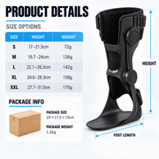 🦶 AFO Foot Drop Support Brace – Toe Lift Ankle Foot Support 🚶