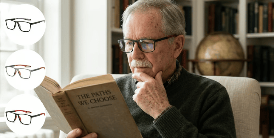 Stylish Sports Reading Glasses for Presbyopia