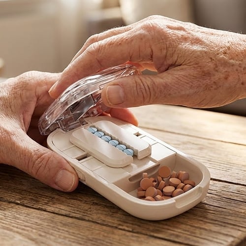 Pill Cutter Splitter for Cutting Multiple Pills