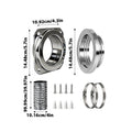 Stainless Steel Magnetic Dryer Vent Coupling Kit