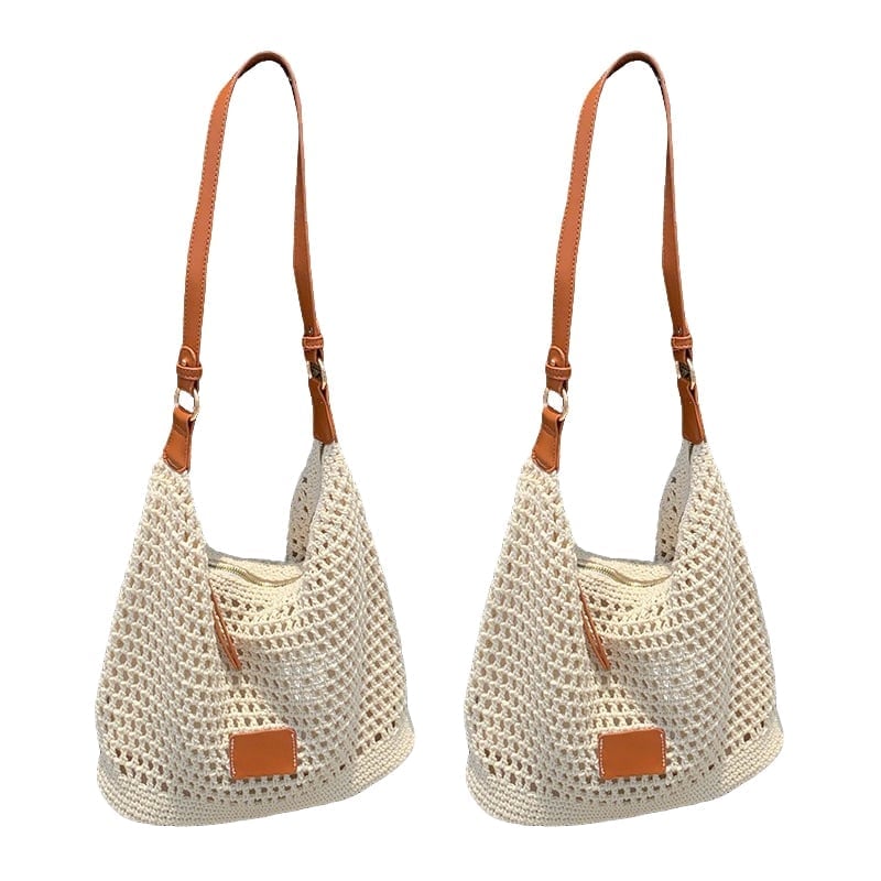Crochet Hollow Tote Bag