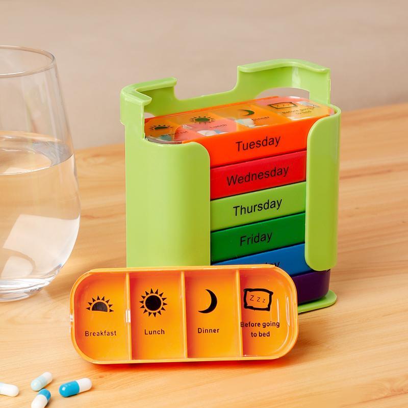 💊 ✨7-Day Medication Organizer - For Effortless Health Management! 📅