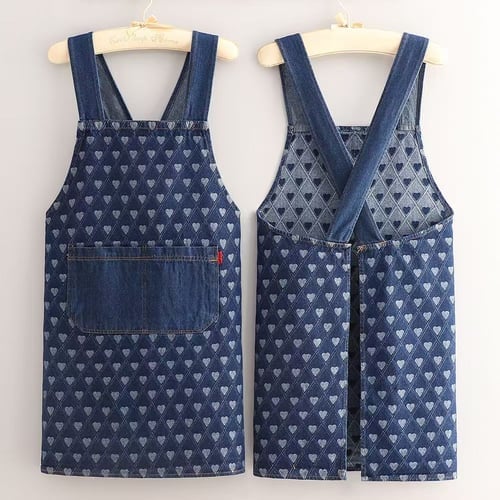 Cloud-Fit Denim Apron