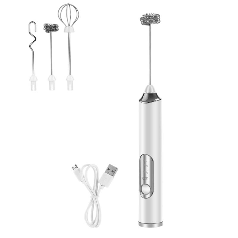 Electric Milk Frother & Egg Beater – 304 Stainless Steel