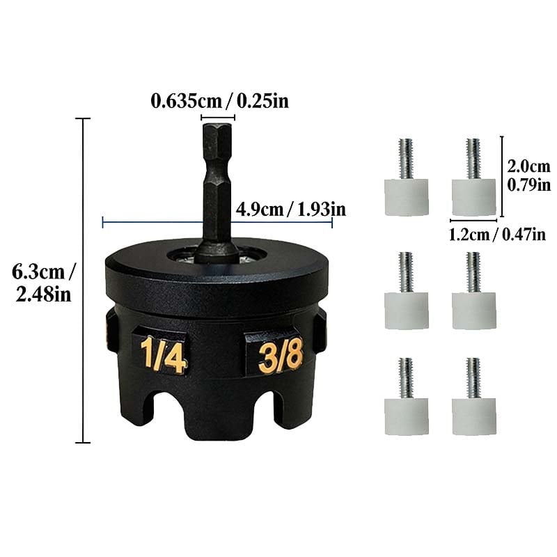 Threaded Rod Nut Runner Attachment