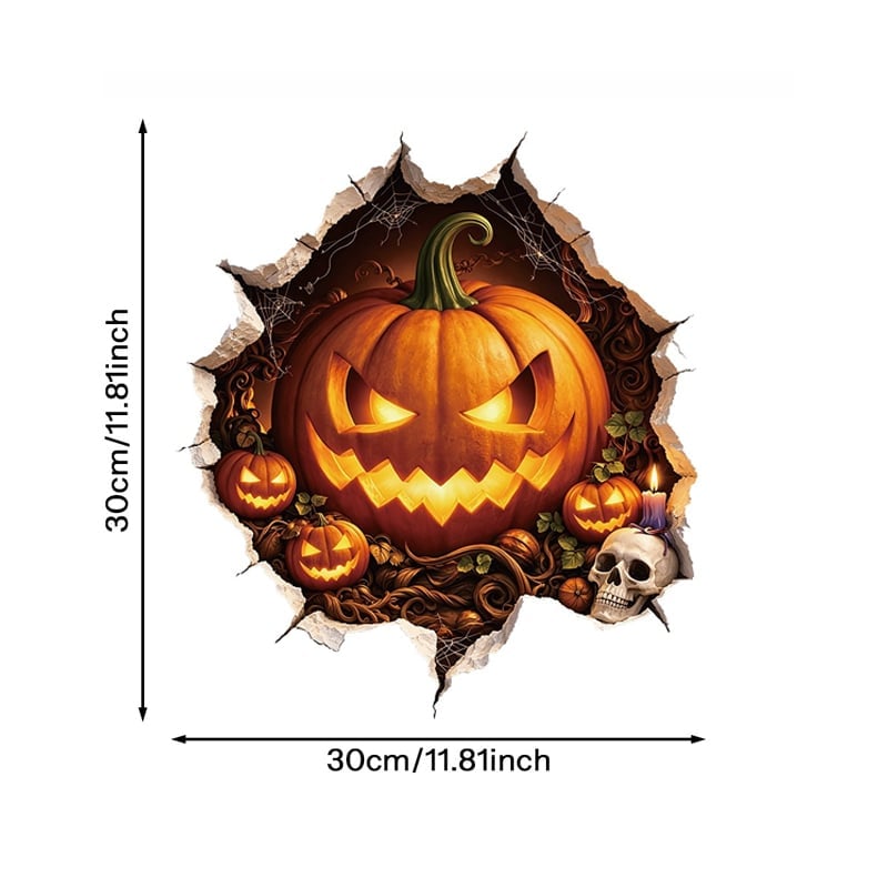 Halloween 3D Wall Stickers