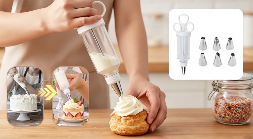Cream Piping Nozzle