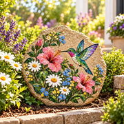 ⏳ Last Day 49% OFF – 🐦 Beginner-Friendly Hummingbird Wildflower Mosaic DIY Kit | Complete Kit with Mosaic Pieces. Tools & Guide Included 💕