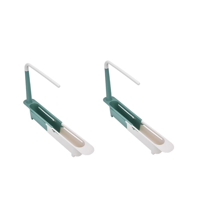 🤍Updated Telescopic Sink Storage Rack