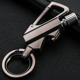 3-in-1 Permanent Match & Carabiner Keychain