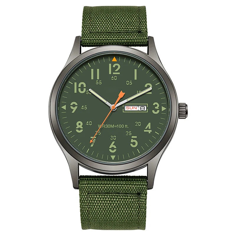 ⏳Time-Limited Special⏰Men's Quartz Watch with Luminous Display – Dual Glow, 30M Water Resistant, Date Window 🕶️