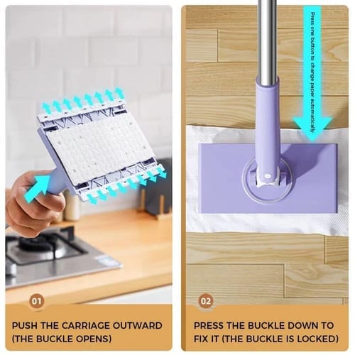 Convenient Cloth Changing Mini Mop