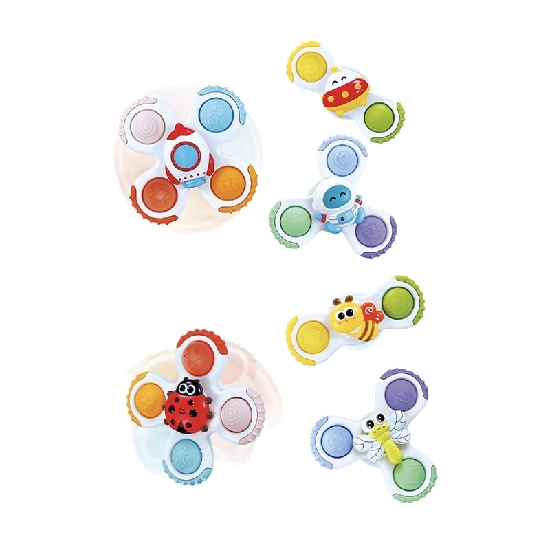 Cartoon Suction Cup Spinner Toy